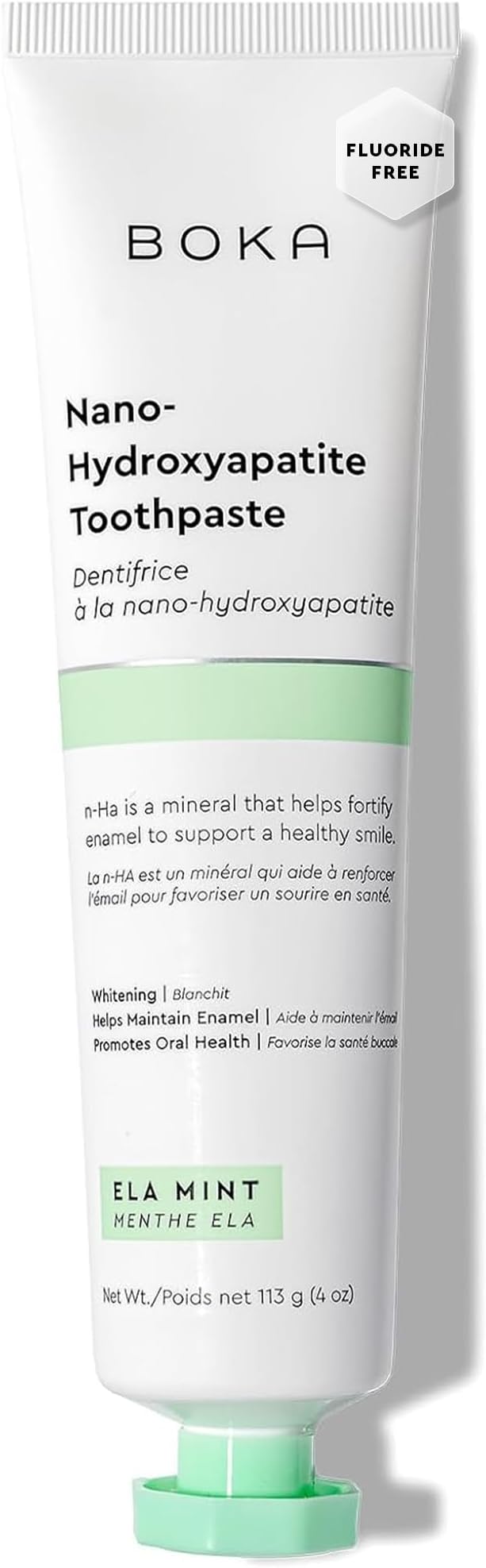 Boka Pasta de Diente sabor menta sin flúor con hydroxiapatite